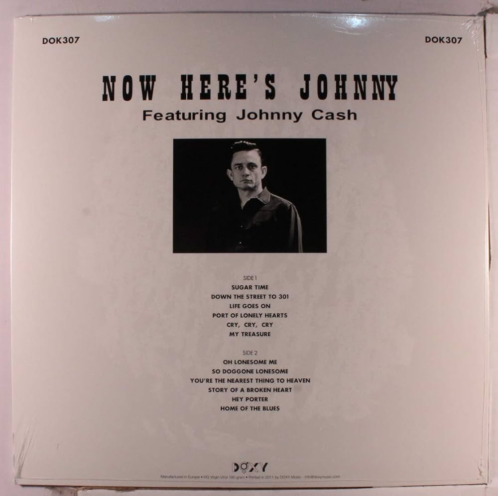 欧LP Johnny Cash Songwriter (Clear Vinly) 00602458902495C UMe 未開封 /00260 Johnny Cash – Songwriter – Vinyl (Clear, Amazon Exclusive